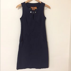 Tory Burch Shift Dress Navy Size 2