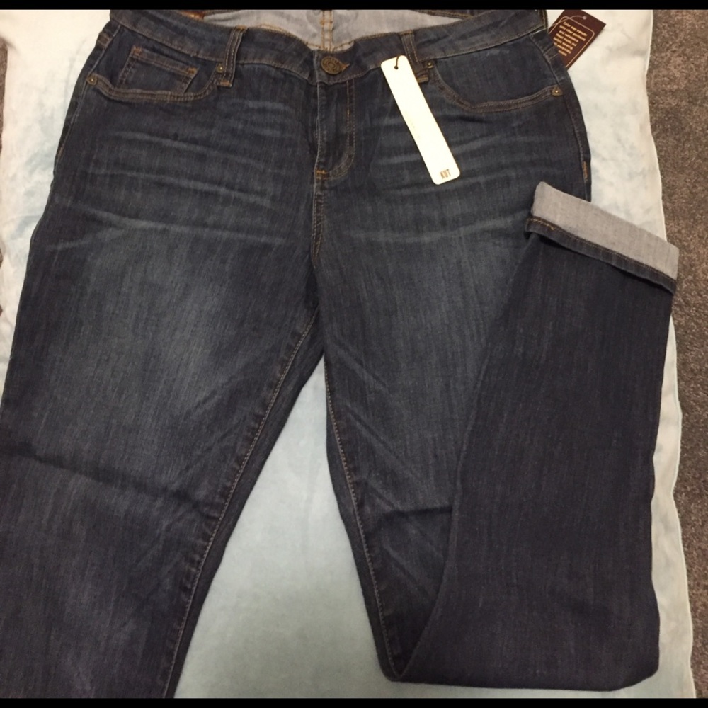 Kit from the Kloth boyfriend jeans