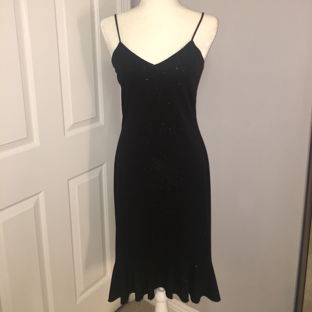 Black sparkle dress
