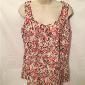 Colorful Print Eddie Bauer Tank top