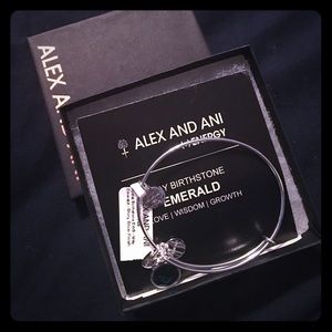 Alex and Ani Emerald bracelet. NWT!
