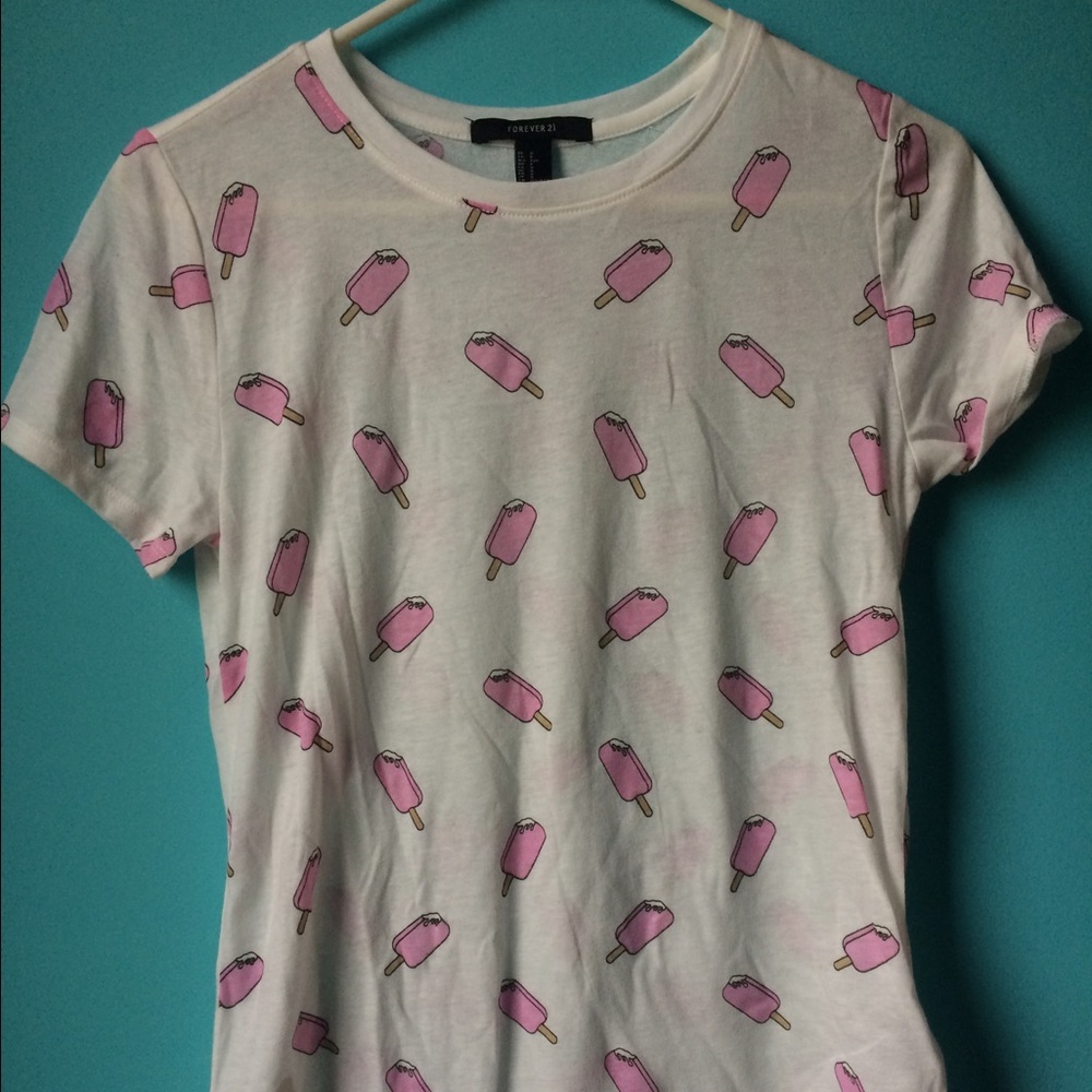 pink popsicle shirt