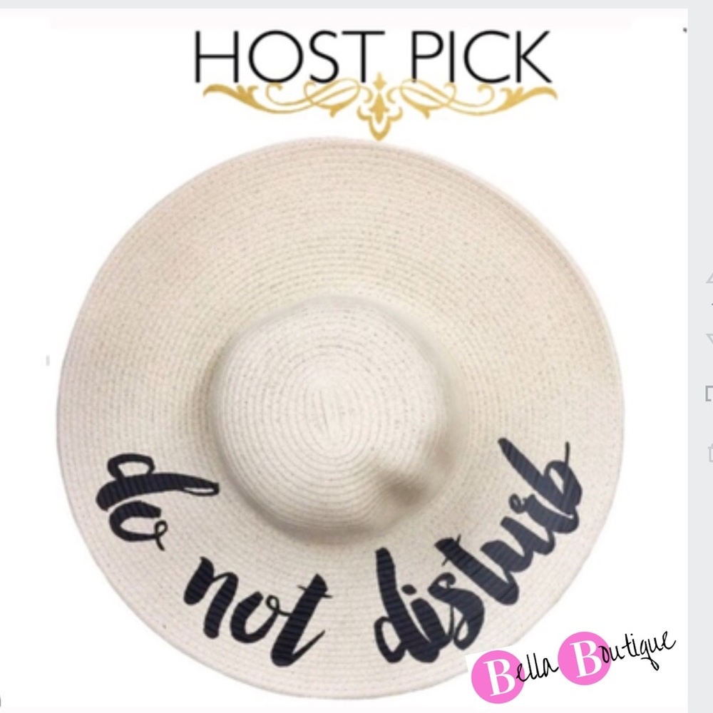 5⭐️ RATED! 🔥ONE LEFT🔥: DO NOT DISTURB beach hat - Picture 2 of 5