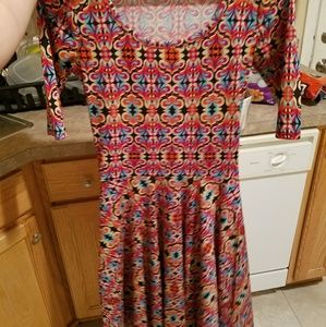 Xs lularoe damask nicole bnwt