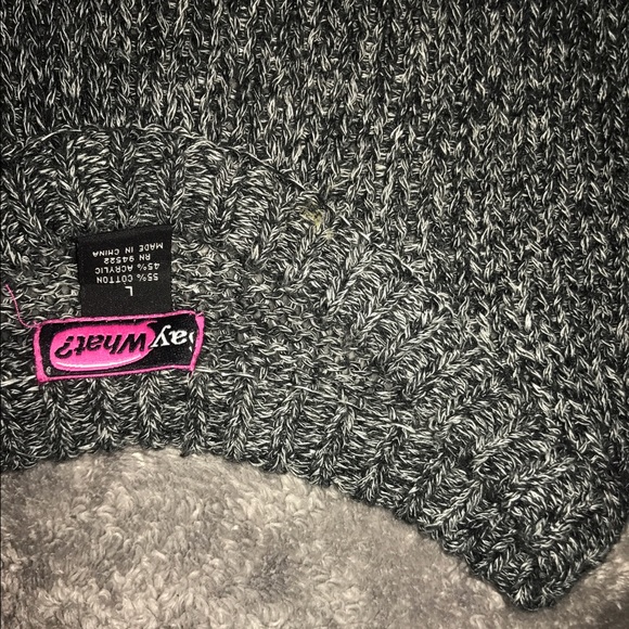 Grey Knitted Sweater - Picture 2 of 4