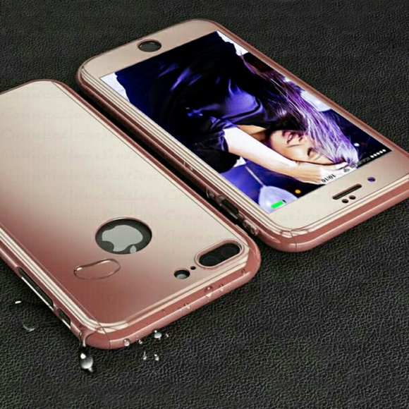 iPhone 7/7 Plus Slim Temper Glass Full Cover Case - Picture 4 of 7