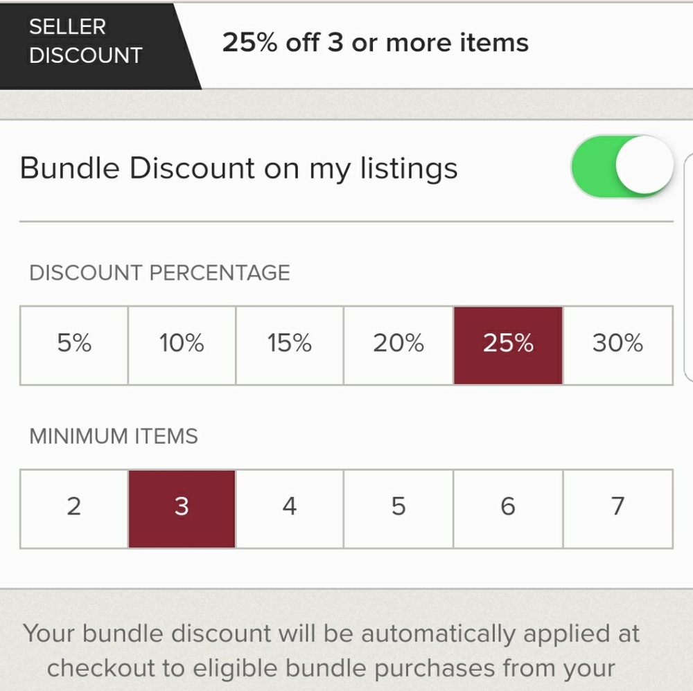 25% OFF 3 or more items! <3