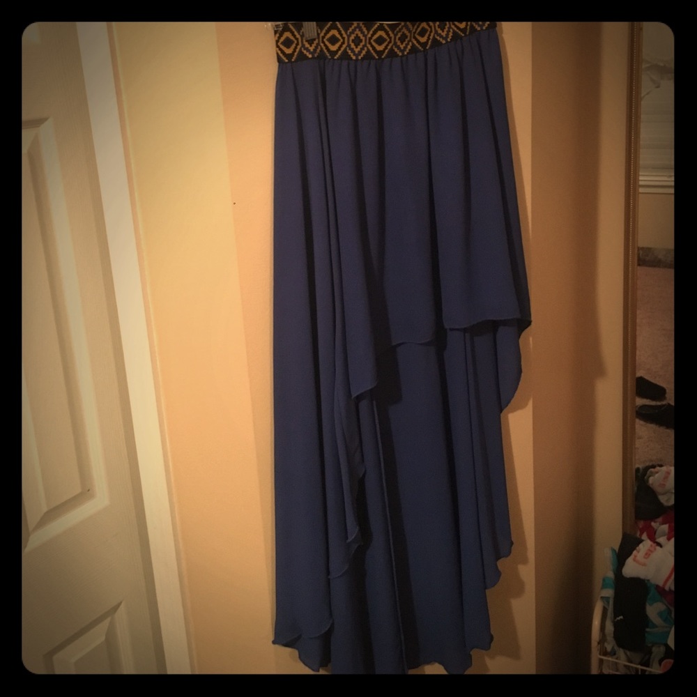 High-low skirt