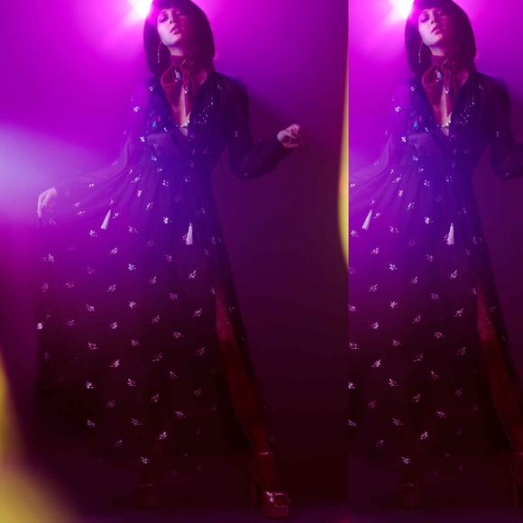 Nasty Gal Sheer Dress - Picture 5 of 8