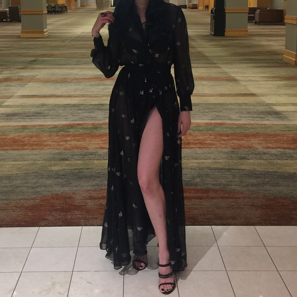 Nasty Gal Sheer Dress - Picture 3 of 8