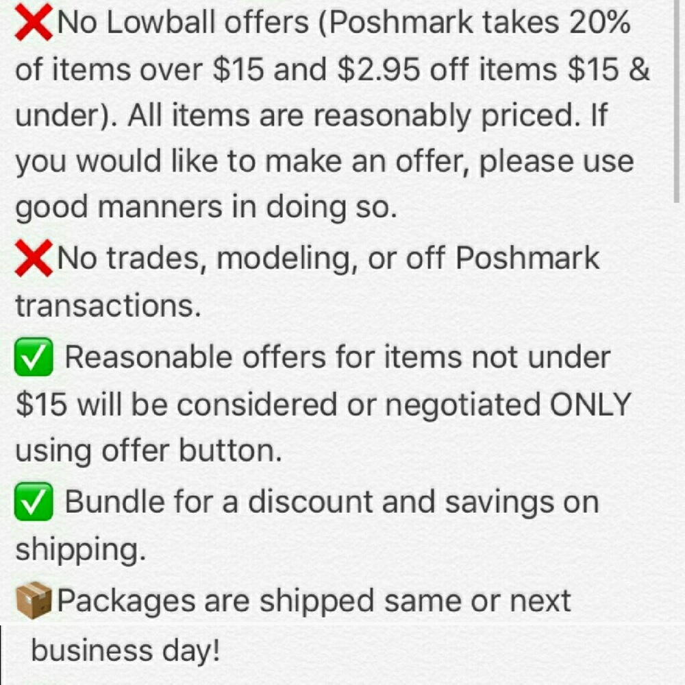 No negotiations price FIRM