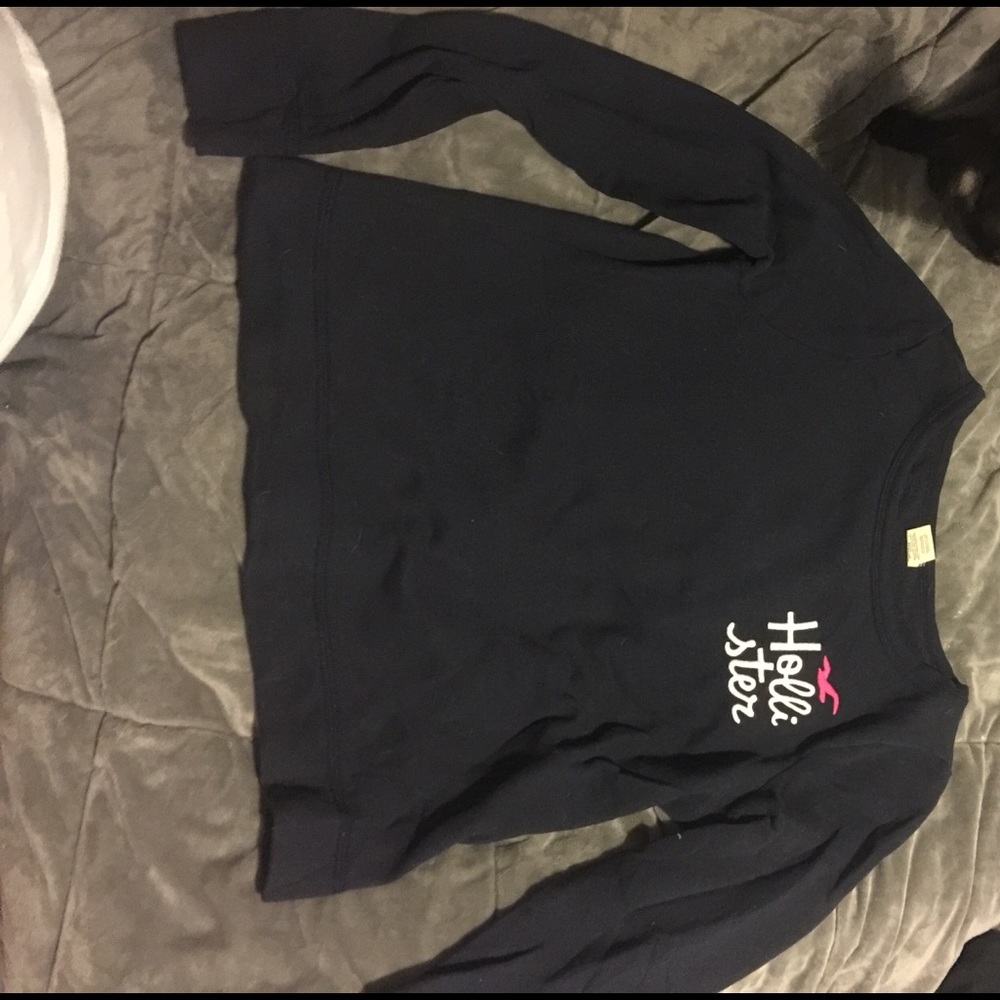 Navy Blue Hollister Pullover