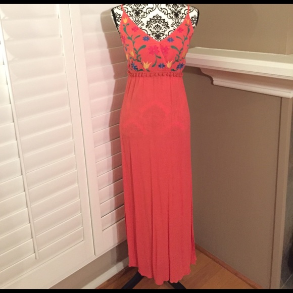 Altar'd State Dresses & Skirts - Embroidered Maxi Dress