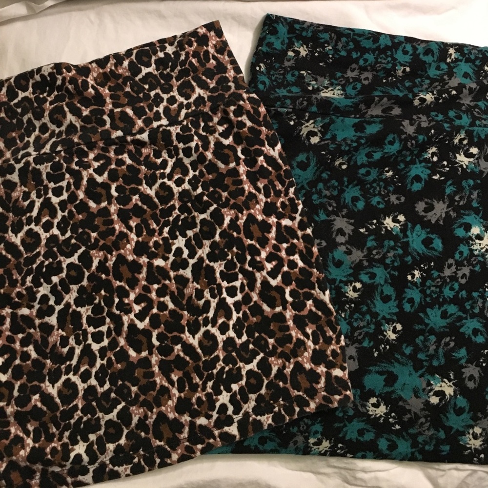 Two mini skirts for $15