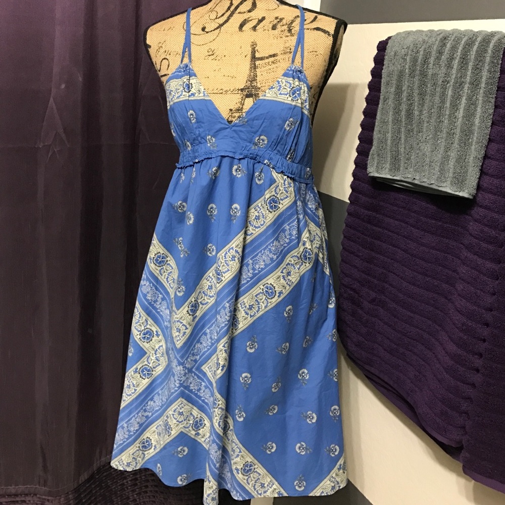 Converse blue bandanna dress