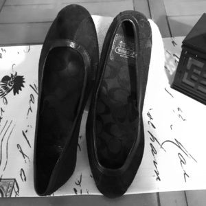 COACH signature flats