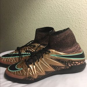 Nike hypervenom x fc proximo indoor copper cleats