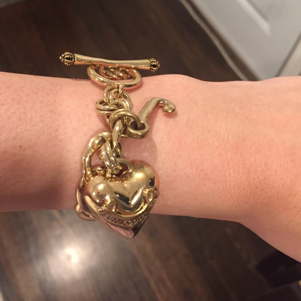 Juicy Couture Gold Charm Bracelet