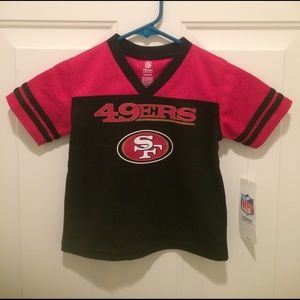 Toddler NFL 49ers Jersey