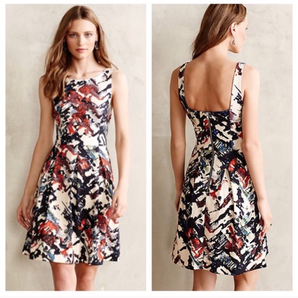 Anthropologie Dresses & Skirts - HP! 🎉 Anthro Maeve Capelle multicolored dress