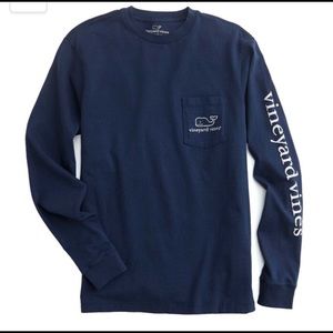 Vineyard Vines Long-Sleeve Pocket T-Shirt