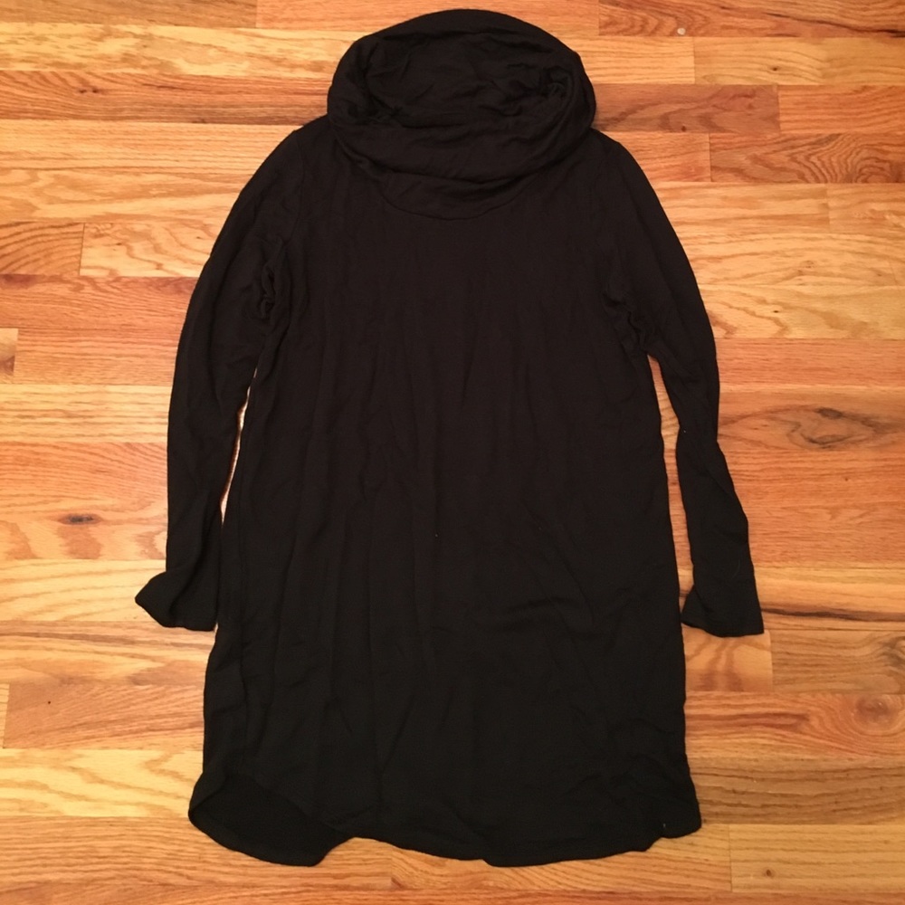 Black Lou Grey turtleneck dress