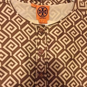 Tory Burch silk long sleeve dress