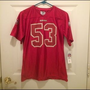 Girls NFL 49ers jersey