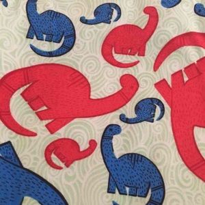 LuLaRoe OS Vintage Dinosaur Leggings - Very HTF