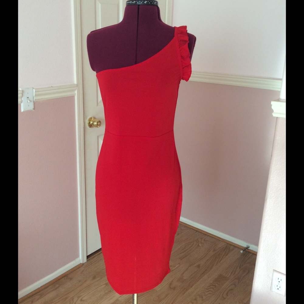 "NWT" One-Shoulder Dress