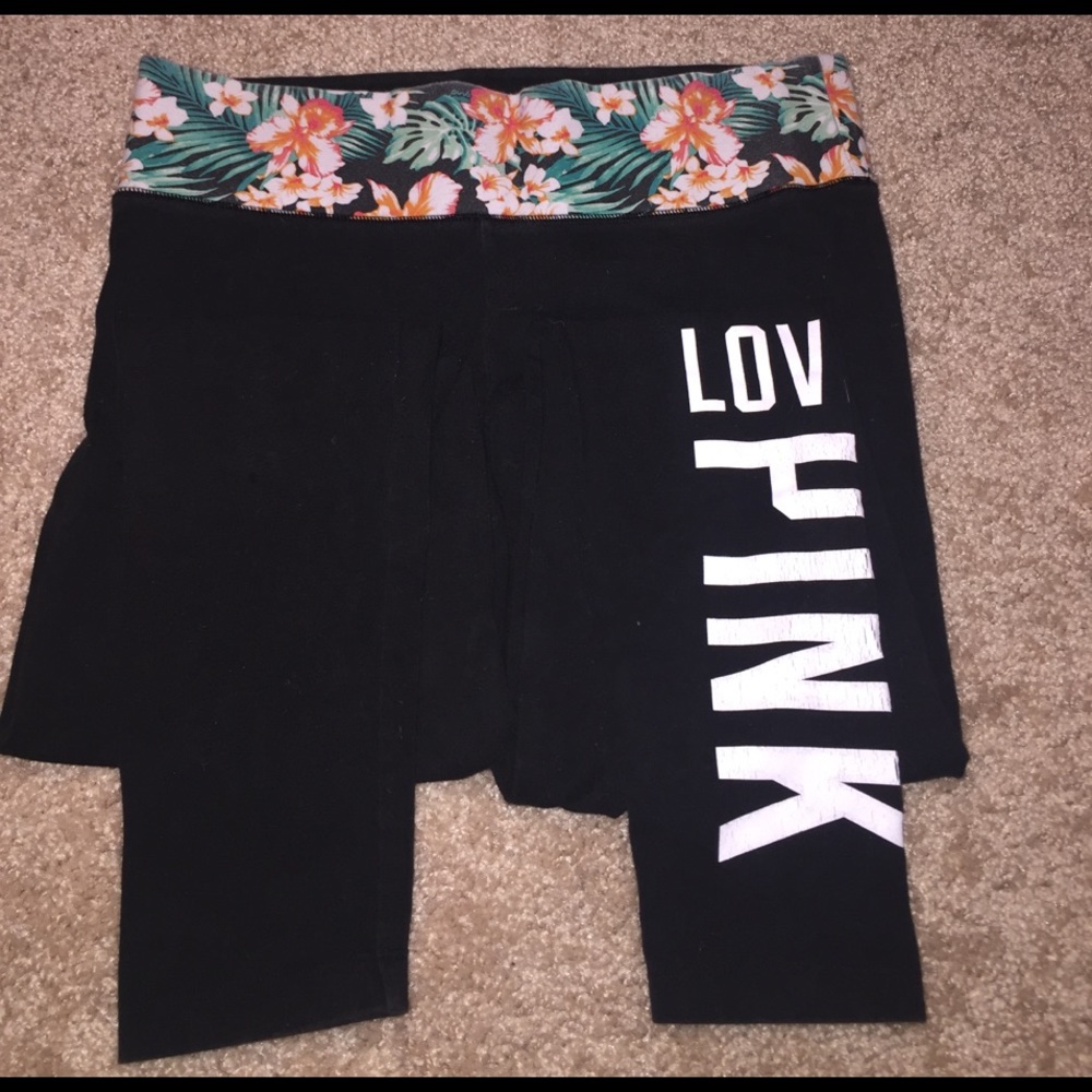 Pink VS leggings