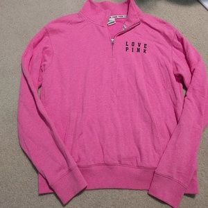PINK quarter zip