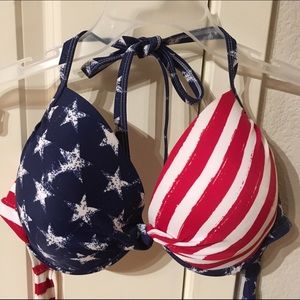 🇺🇸 AMERICAN FLAG BIKINI TOP 🇺🇸