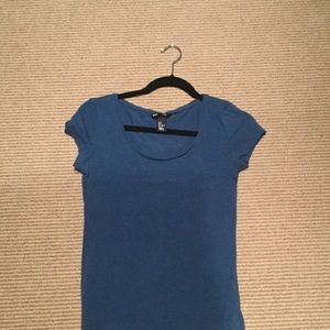 Navy short sleeve shirt