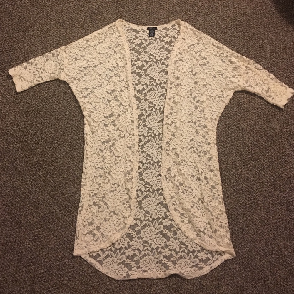 💕Brand new, Lace long cardigan. Size XL💕
