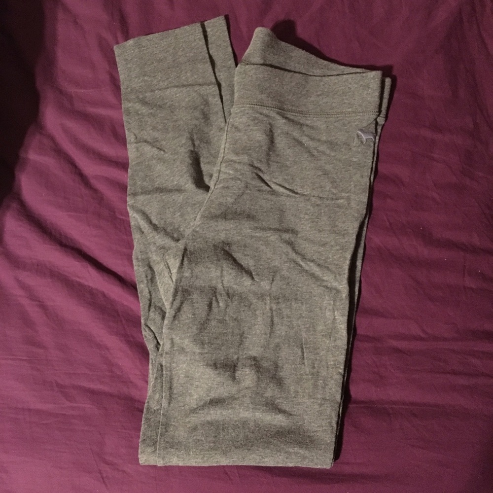 VS Pink grey leggings