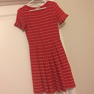 Anthropologie Bordeaux Dress