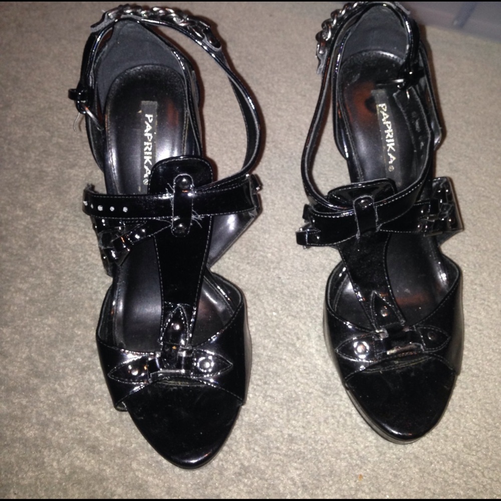 New patent leather heels for sale!