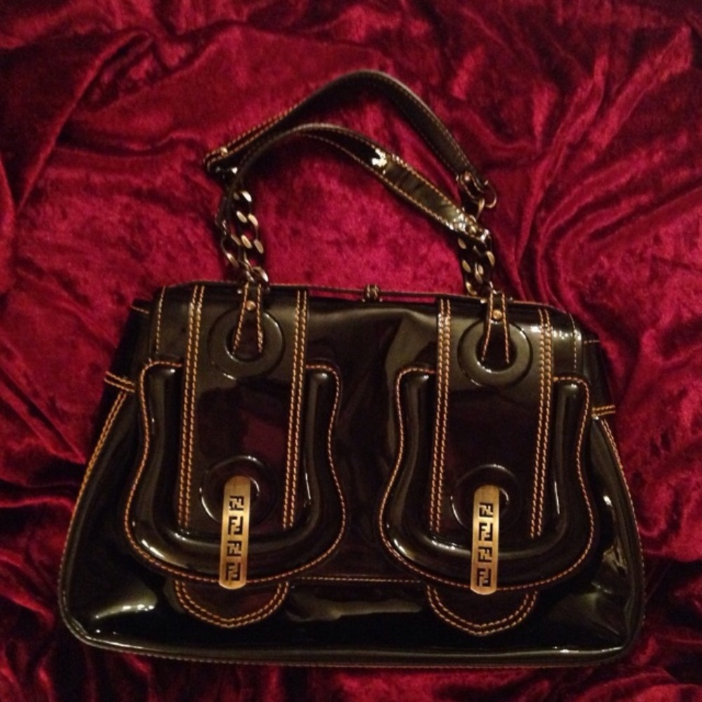 Authentic Fendi B. Paton Leather Bag🌟