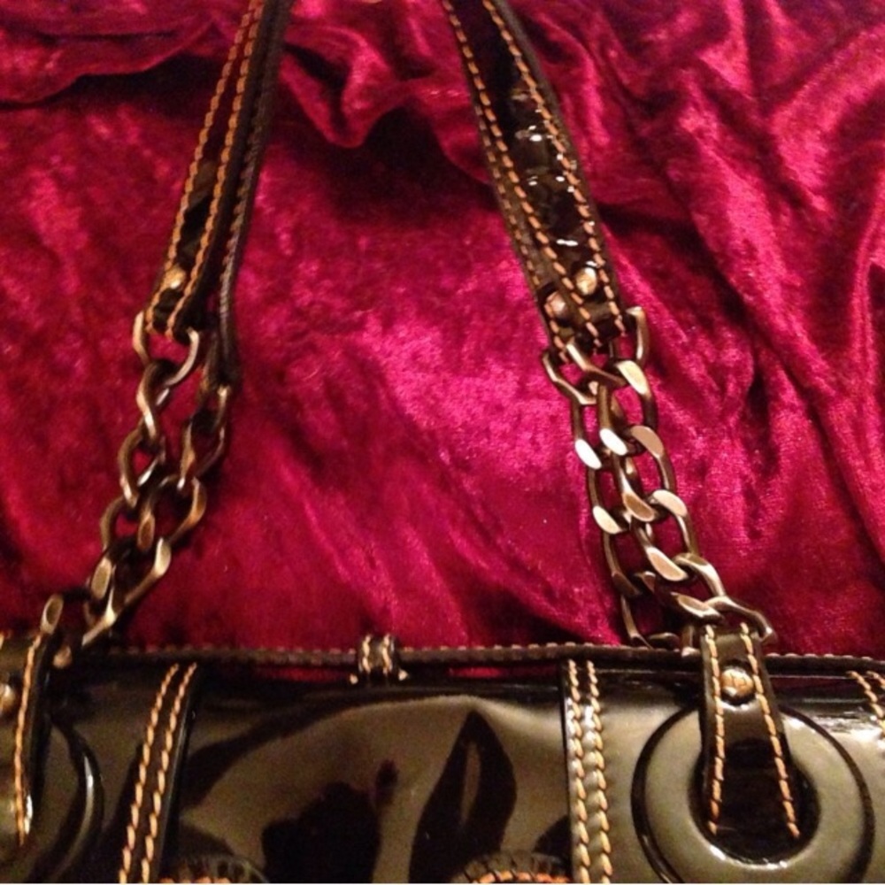 Authentic Fendi B. Paton Leather Bag🌟 - Picture 5 of 6