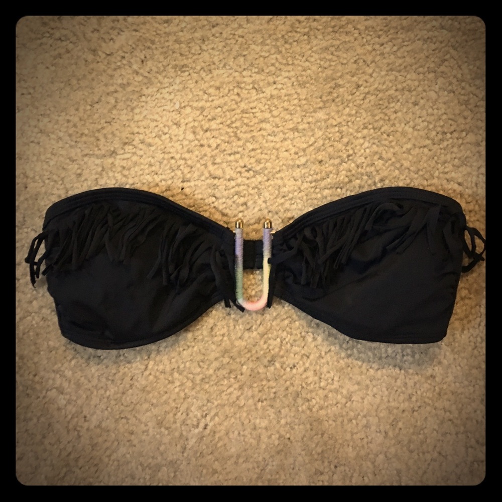Bandeau swim top