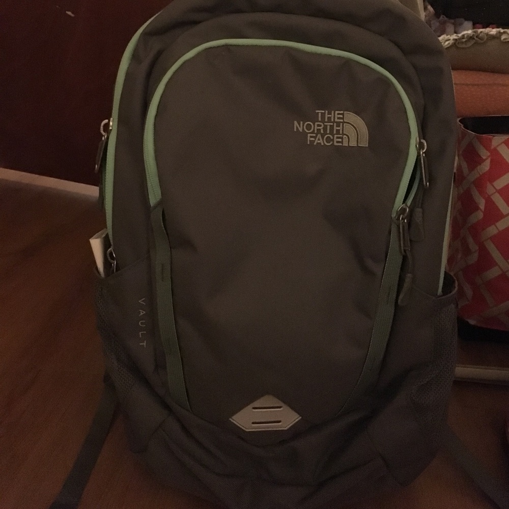 North Face book bag