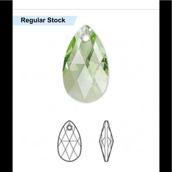 Swarovski Drop Necklace - Picture 5 of 6