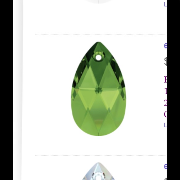 Swarovski Drop Necklace - Picture 6 of 6