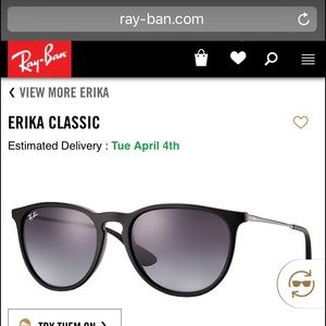 Rayban Erika sunglasses