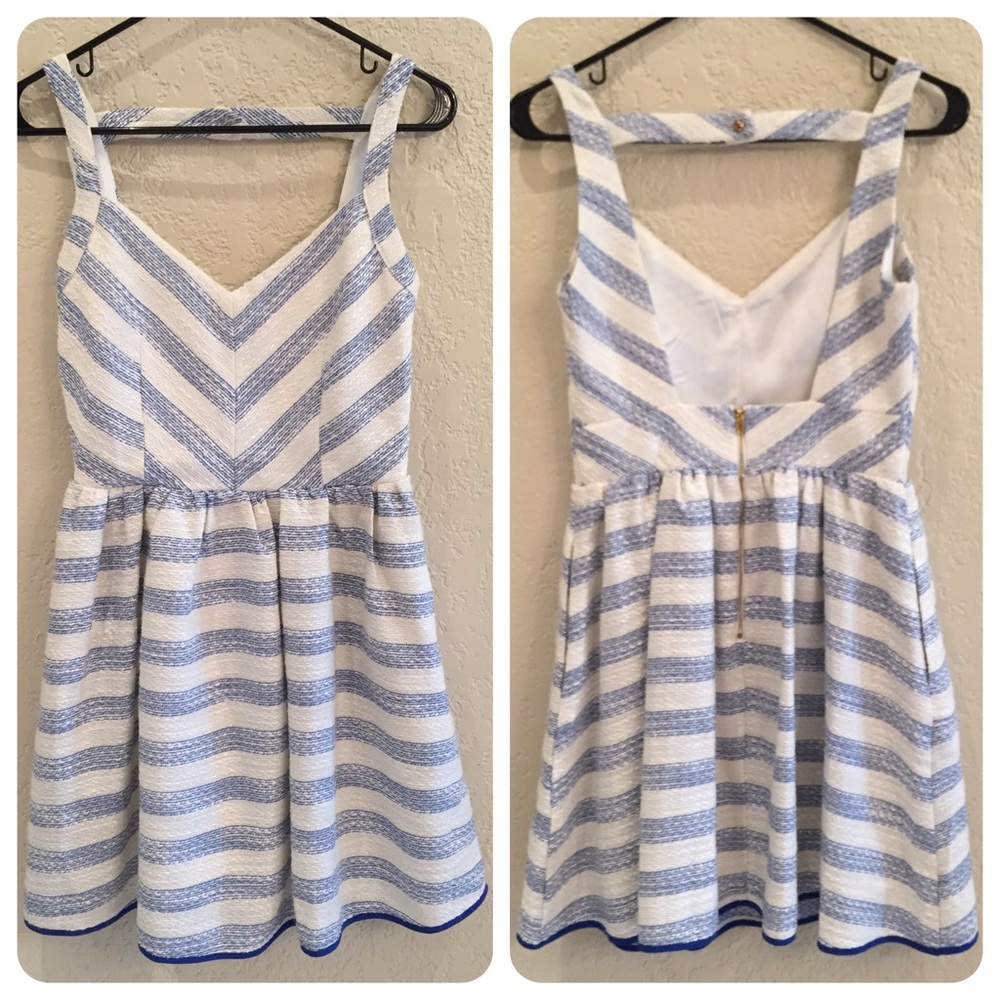 Line & Dot Kelly tweed dress