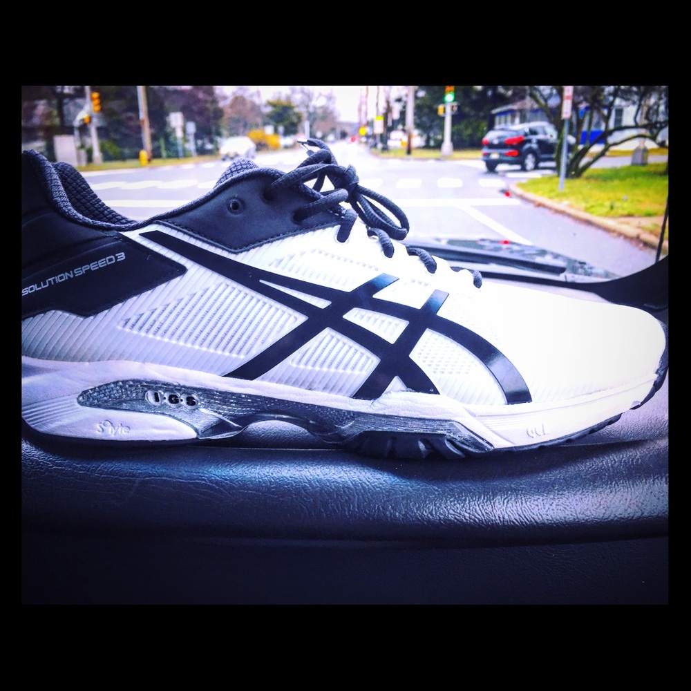 ASICS gel solutionspeed 3 deadstock size 10.5