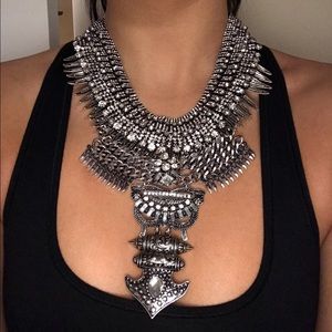 Bohemian statement necklace - Coachella ready!