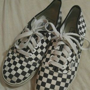 Checkerboard Vans!