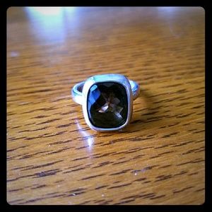 James Avery Smoky Quartz Ring - Size 7.5